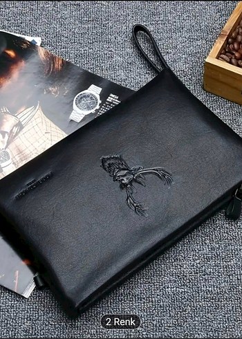 siyah Modern Klasik gunluk Erkek Cüzdan - Görsel 3