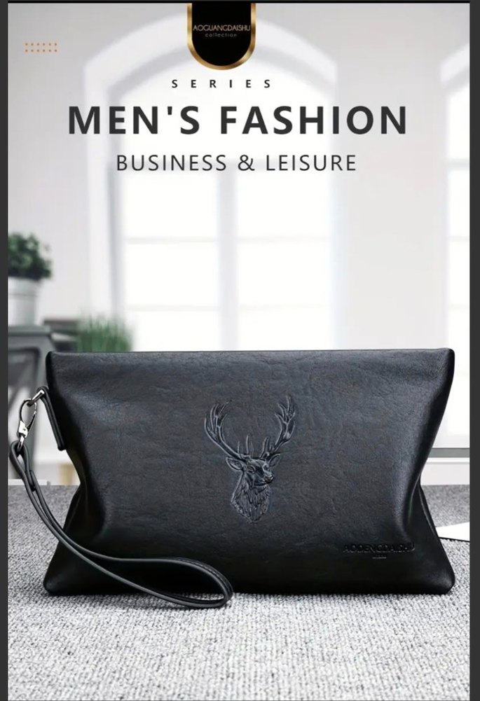 siyah Modern Klasik gunluk Erkek Cüzdan - Görsel 4