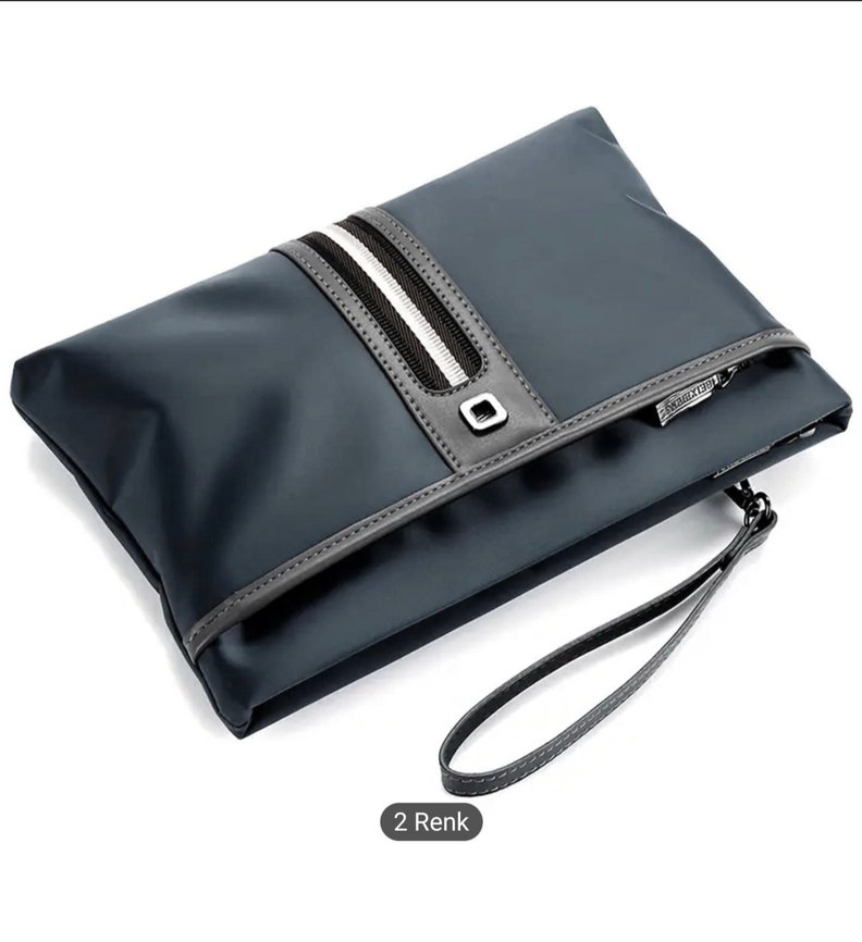 Siyah Minimalist Erkek Biker Saat Kayışı - Görsel 3