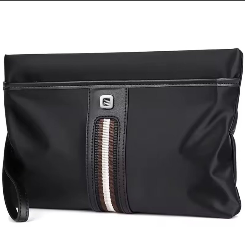 Siyah Minimalist Erkek Biker Saat Kayışı - Görsel 5