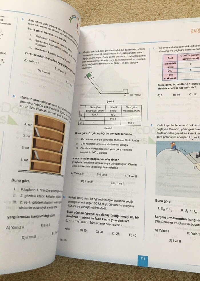 TYT Fizik soru bankası hiç kullanılmamış - Görsel 2