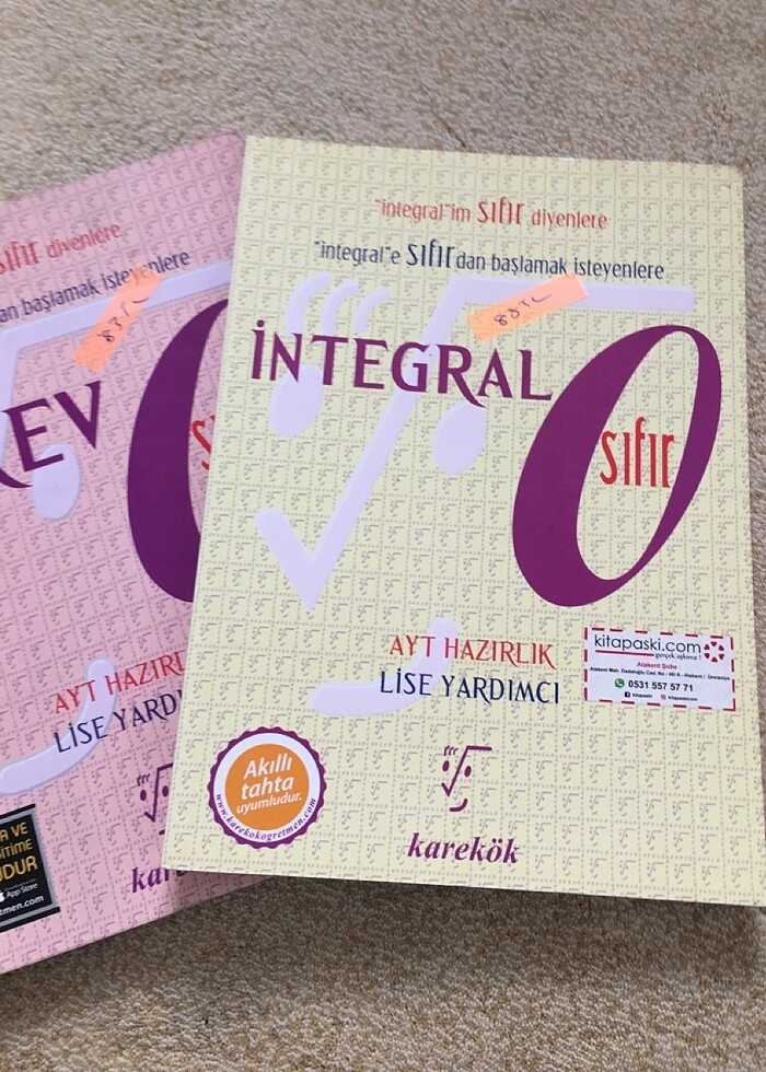 Karekök iki kitap bir arada - Görsel 2