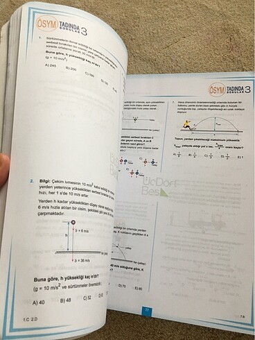 AYT fizik soru bankası - Görsel 6