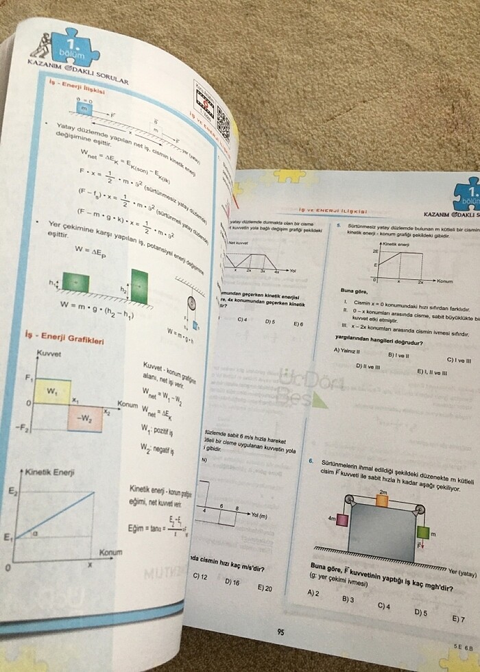 AYT fizik soru bankası - Görsel 5