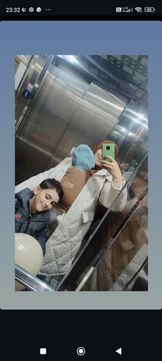 Cep Detaylı Camel Bebek Taşıma Şalı - Görsel 2