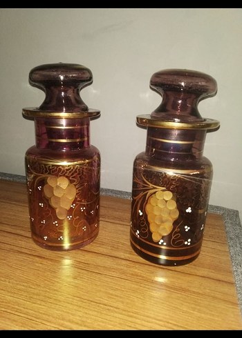 Vintage,Bordo renk,Bohem altın varaklı,Parlak Üzüm Desen Vazolar