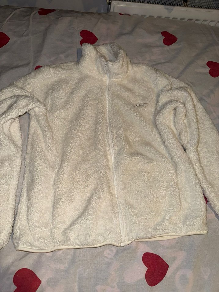 Kadın Beyaz Yüksek Yakalı Sıcak Kış Ceketi - Görsel 3