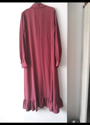 Bordo elbise