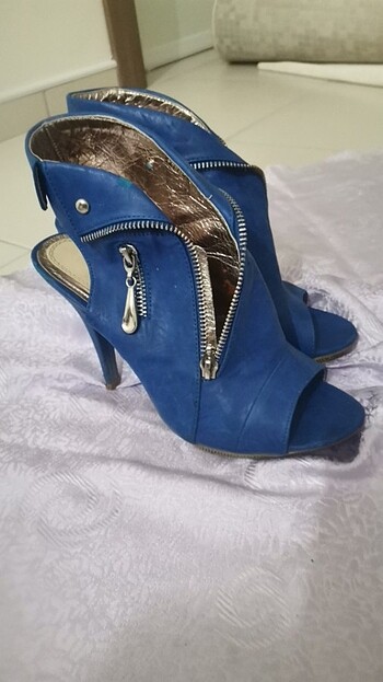39 Beden mavi Renk Stiletto