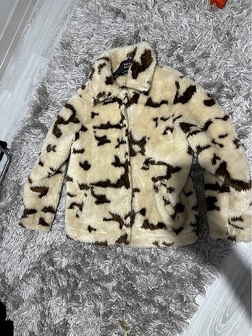 l Beden Leopar desenli kaban