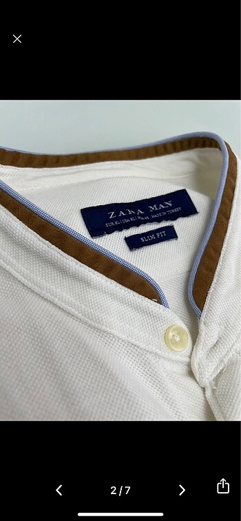 xl Beden Zara dirsek detaylı erkek gömlek