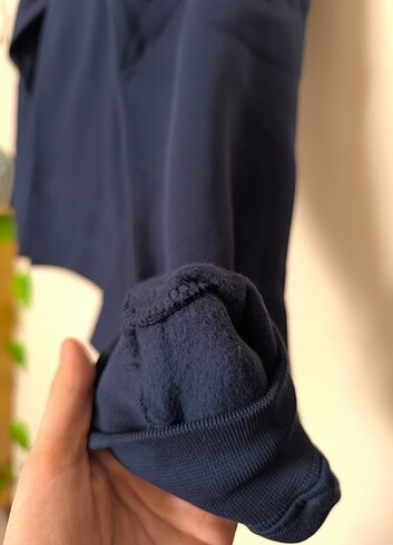 l Beden lacivert Renk Sıfır Sweatshirt şardonlu
