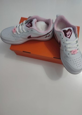 nike air force bej kirazlı ayakkabı - Görsel 4