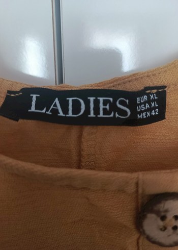 Düğmeli, Uzun, Askılı Gri Ekose Elbise - Görsel 6