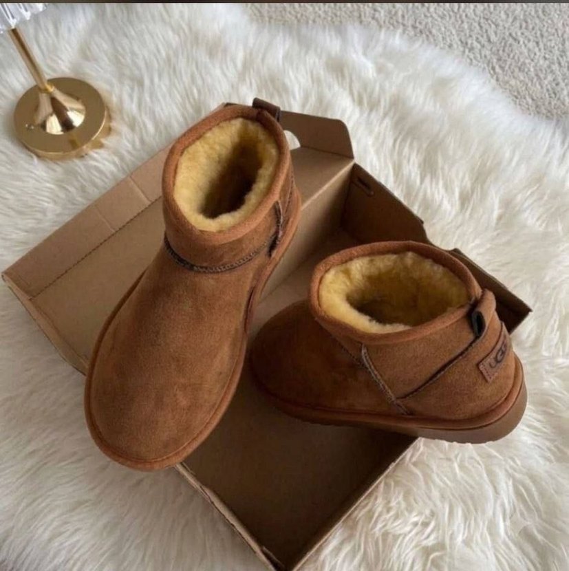 UGG Kahverengi Süet Bot — görsel 2/4