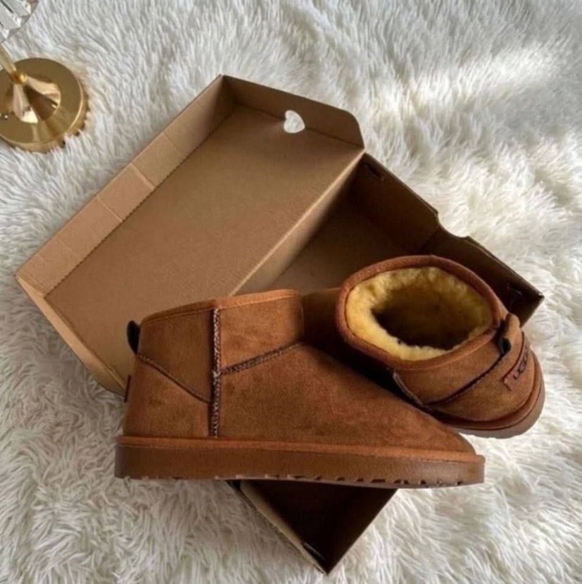 UGG Kahverengi Süet Bot — görsel 3/4