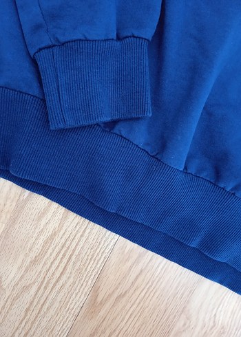 xxl Beden mavi Renk Renkli Baskılı Erkek Sweatshirt