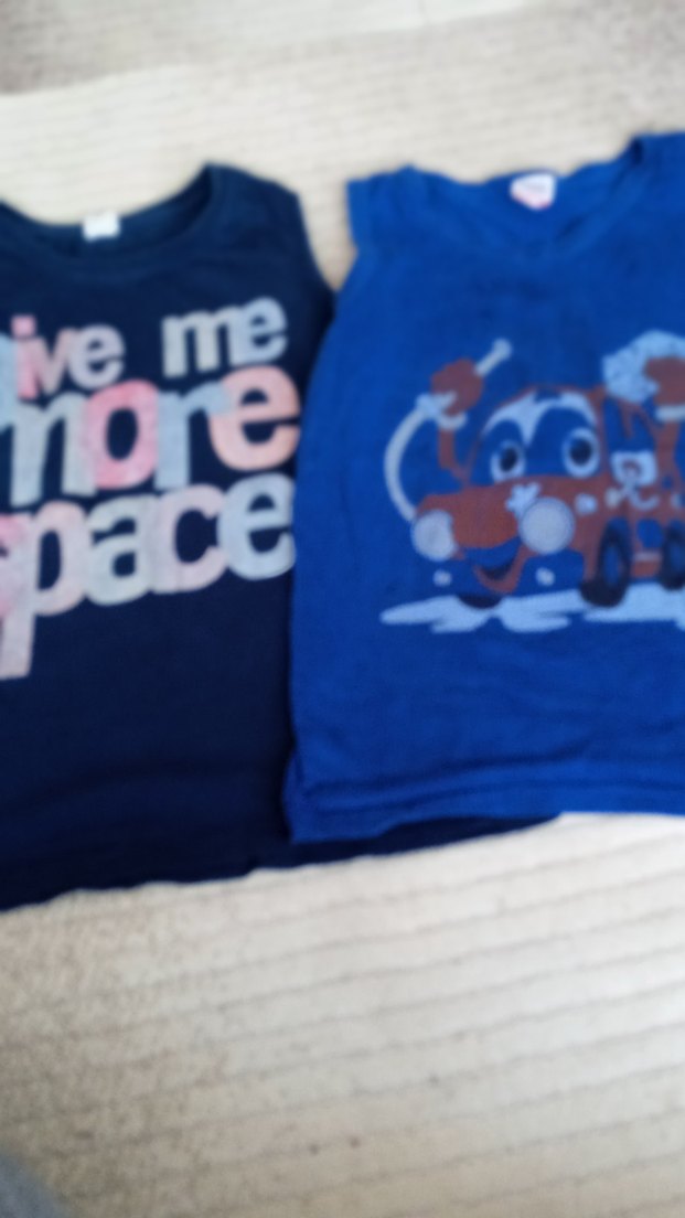 Çocuk İçlik 2'li, Baskılı Gri ve Çizgili - Görsel 3