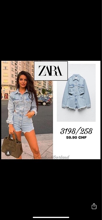 Zara mini kot tulum