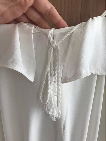 40 Beden Trendyolmilla Beyaz elbise