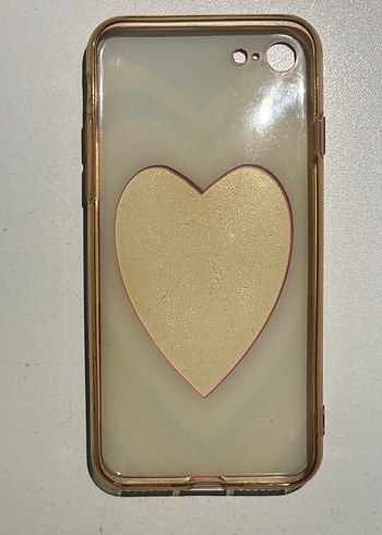 Pembe Kalp Bohem iPhone 7-8-SE Telefon Kılıfı - Görsel 2