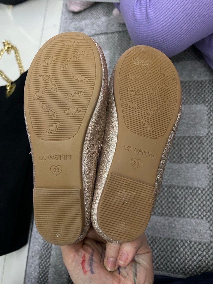 Rose Kız Babet Ayakkabı Fiyonklu - Görsel 3