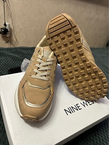 38 Beden camel Renk Ninewest ayakkabı