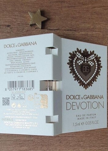 Beden DOLCE GABBANA DEVOTION PARFÜM