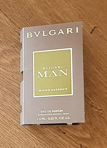 BVLGARI MAN WOOD ESSENCE PARFÜM 
