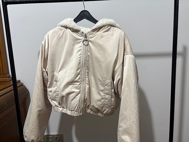 s Beden H&m kurklu cift tarafli mont