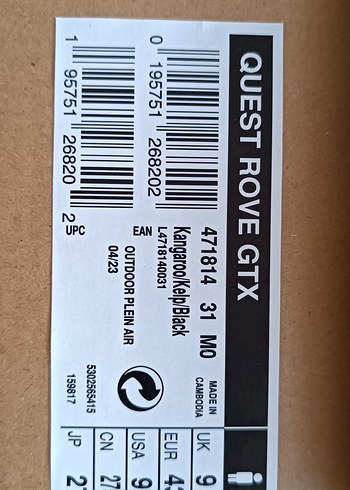 Salomon Erkek Bej Outdoor Ayakkabı - Görsel 9