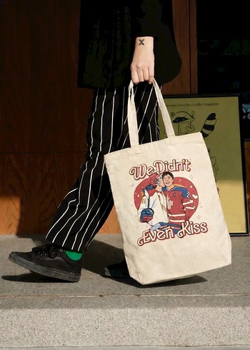 We didnt even kiss bez çanta - Görsel 2