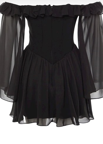 Siyah Elbise - Görsel 2