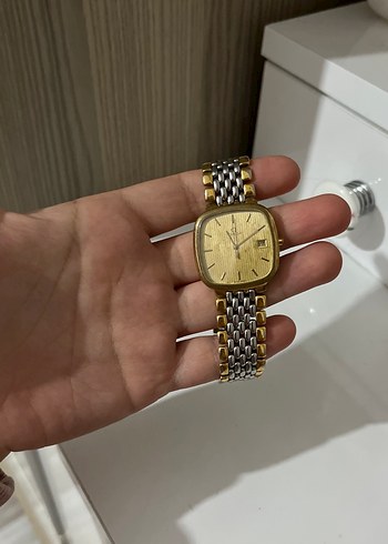 Omega Altin Tonlu Retro Kare Kol Saati