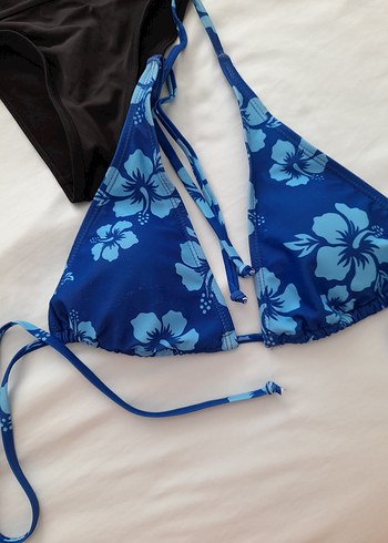 40 Beden mavi Renk penti Bikini takim