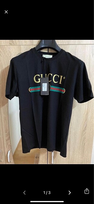 Gucci L beden siyah Tshirt 