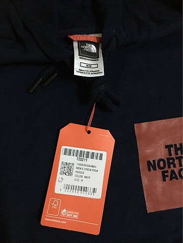 m Beden North face M lacivert swetshirt