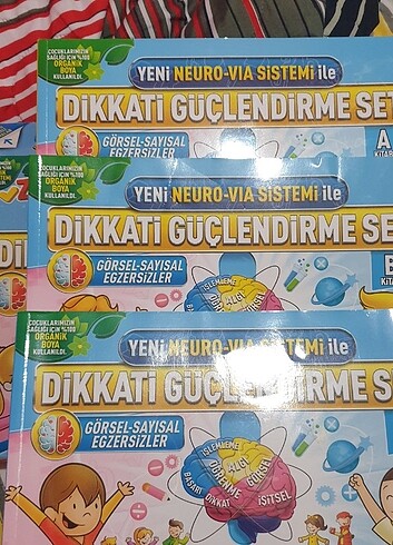 Dikkat guclendirme seti 2 yaş adeda