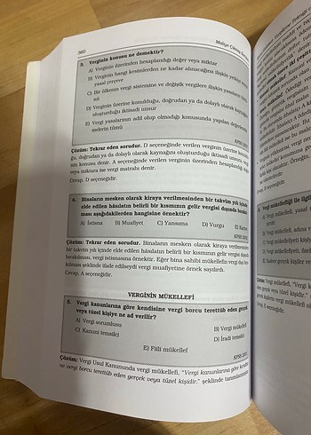 Maliye Çıkmış Sorular KPSS ve Kurum Sınavları - Görsel 3