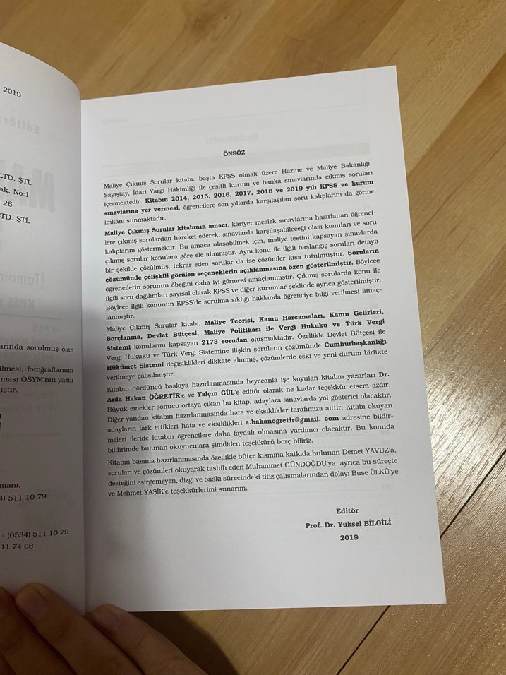 Maliye Çıkmış Sorular KPSS ve Kurum Sınavları - Görsel 5