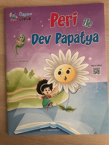 Peri ile Dev Papatya hikaye kitabı