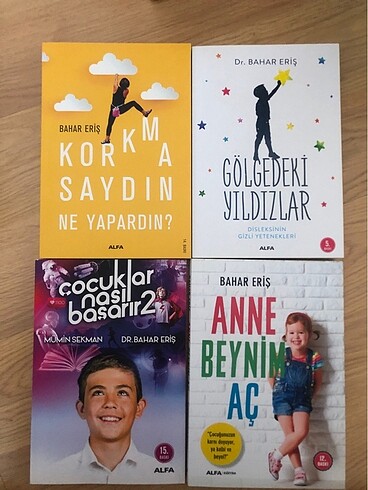 Bahar Yeriş kitapları