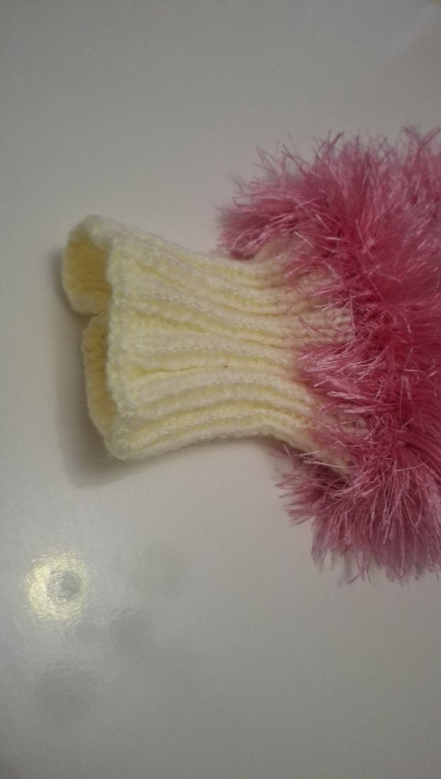 Pembe Tüylü banyo lifi - Görsel 3