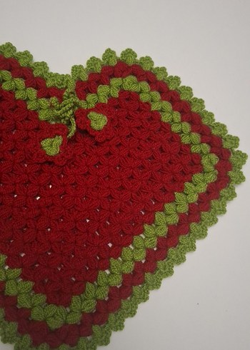 Renkli kalp desenli banyo lifi - Görsel 2