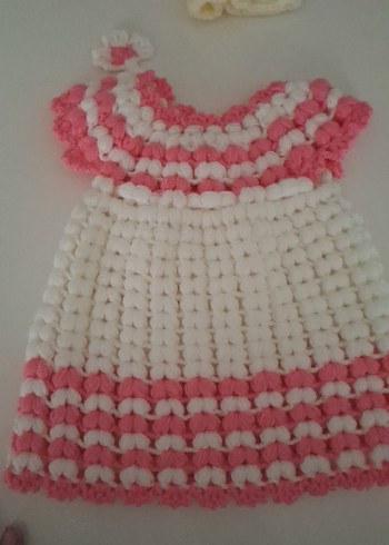 Pembe Nakışlı lif - Görsel 2