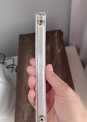 Gümüş renkli metal kulplar 11 adet 16 cm - Görsel 2