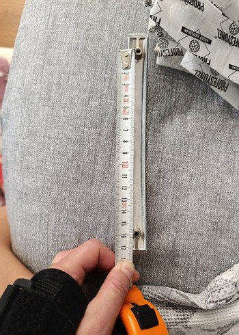 Gümüş renkli metal kulplar 11 adet 16 cm - Görsel 8