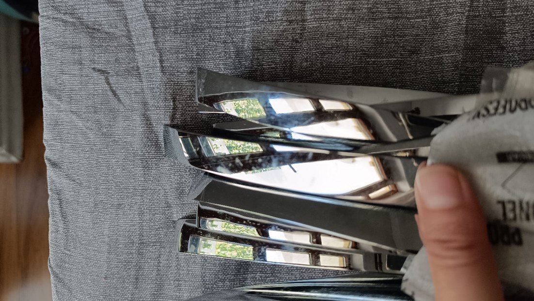 Gümüş renkli metal kulplar 11 adet 16 cm - Görsel 5