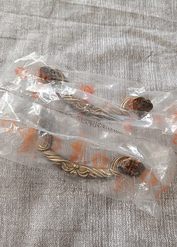 pirinç vintage görünümlü kulplar 9.5 cm - Görsel 2