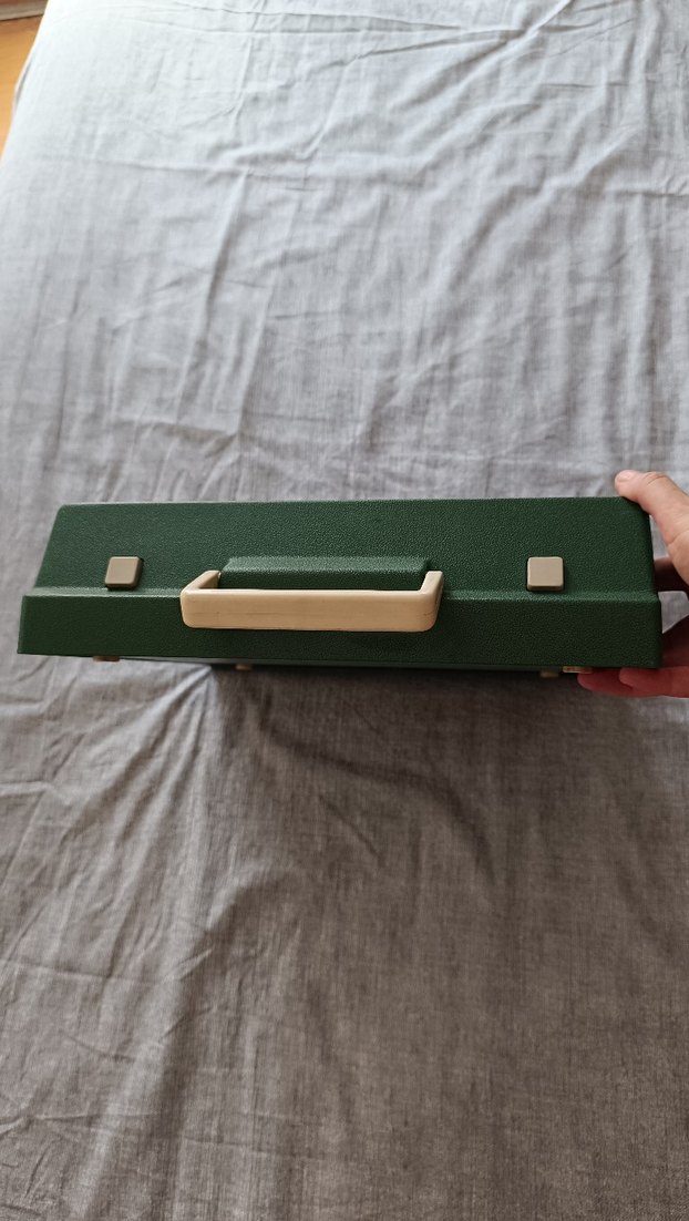 Retro Yeşil Olympia Daktilo - Görsel 3